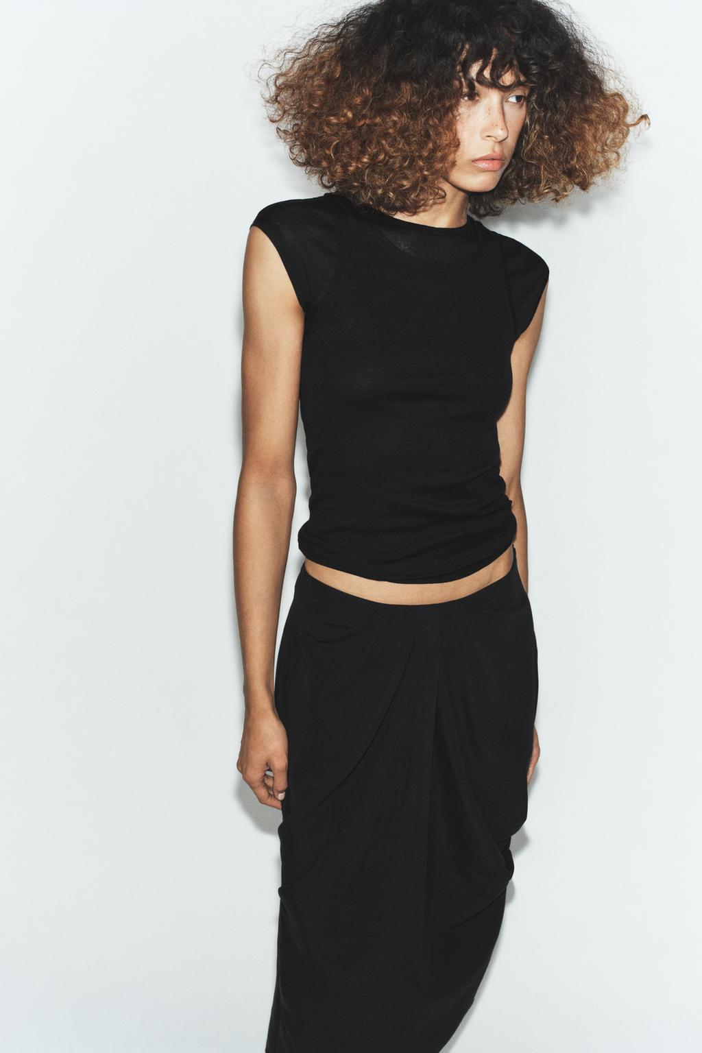 ЮБКА МИДИ СО СКЛАДКАМИ