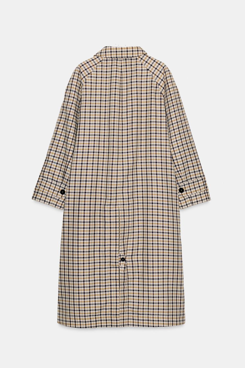 ДВУСТОРОННИЙ ТРЕНЧ В КЛЕТКУ — ZW COLLECTION