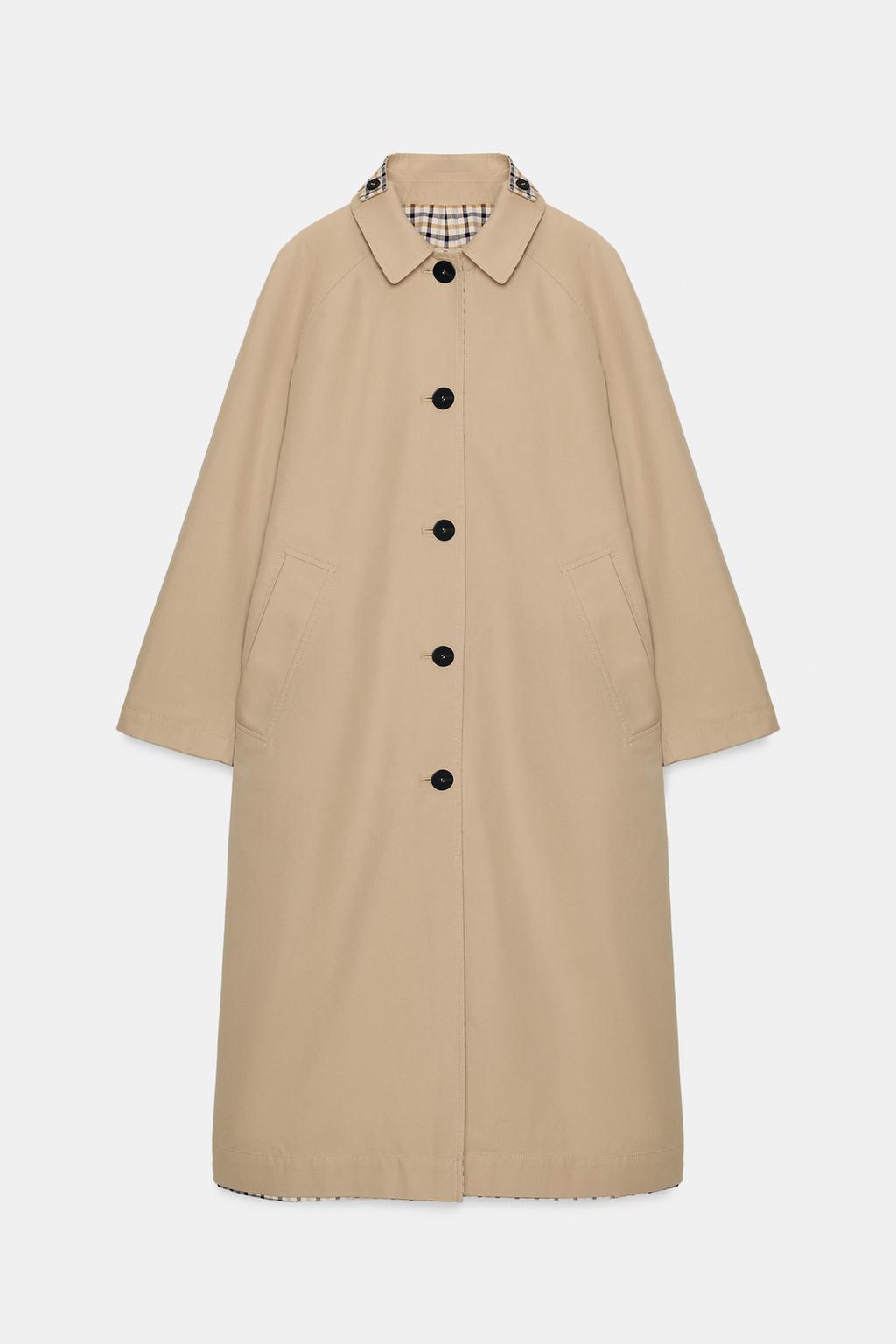 ДВУСТОРОННИЙ ТРЕНЧ В КЛЕТКУ — ZW COLLECTION