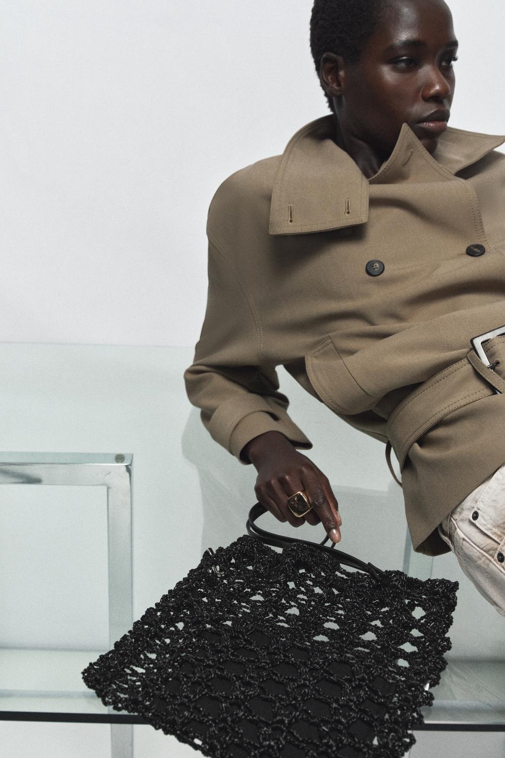 ВЯЗАНАЯ МИНИ-СУМКА-ШОПЕР