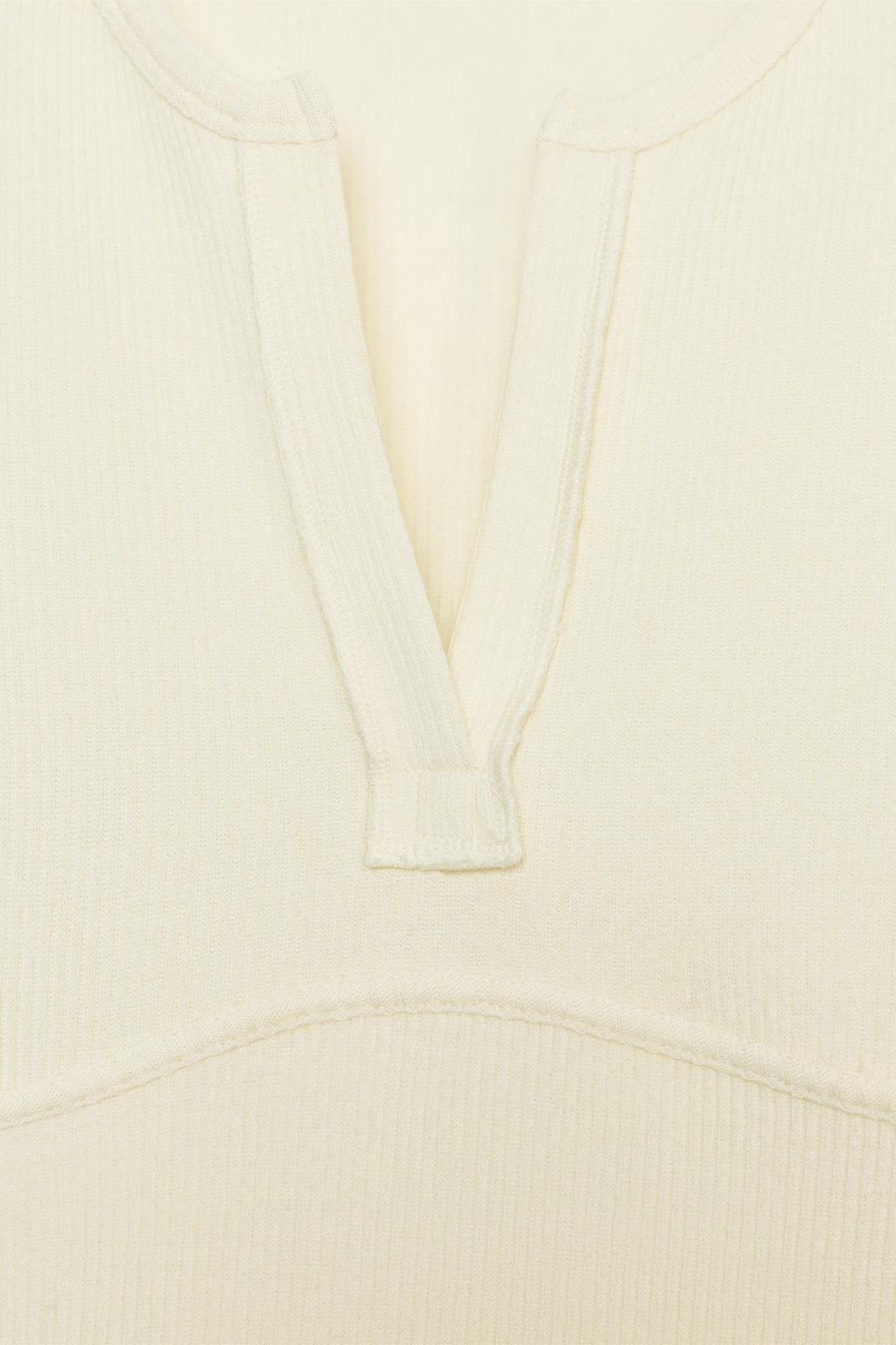 ФУТБОЛКА В РУБЧИК С ДЛИННЫМИ РУКАВАМИ