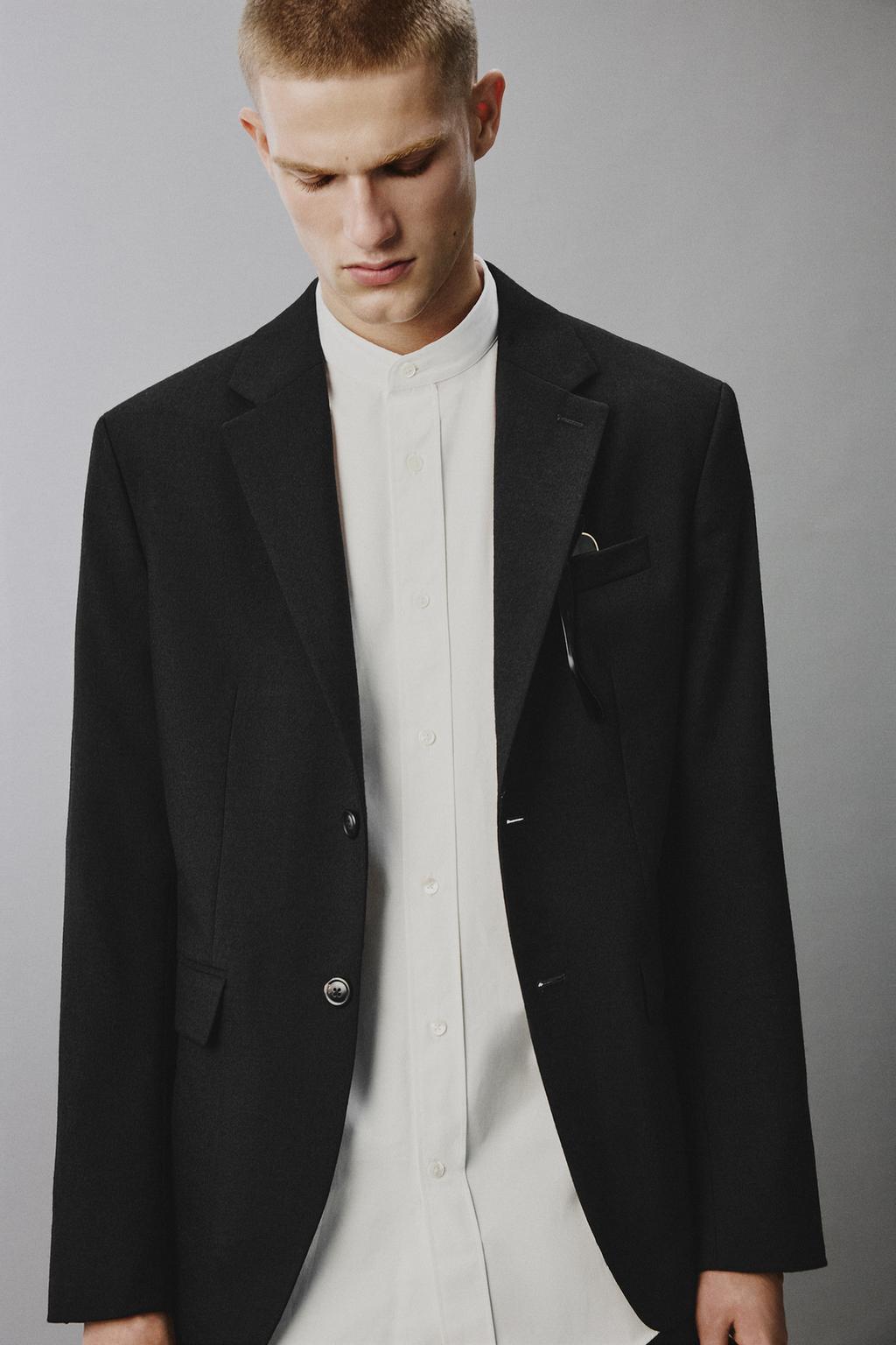 КОСТЮМНЫЙ БЛЕЙЗЕР ИЗ 100% ШЕРСТИ ORIGINS