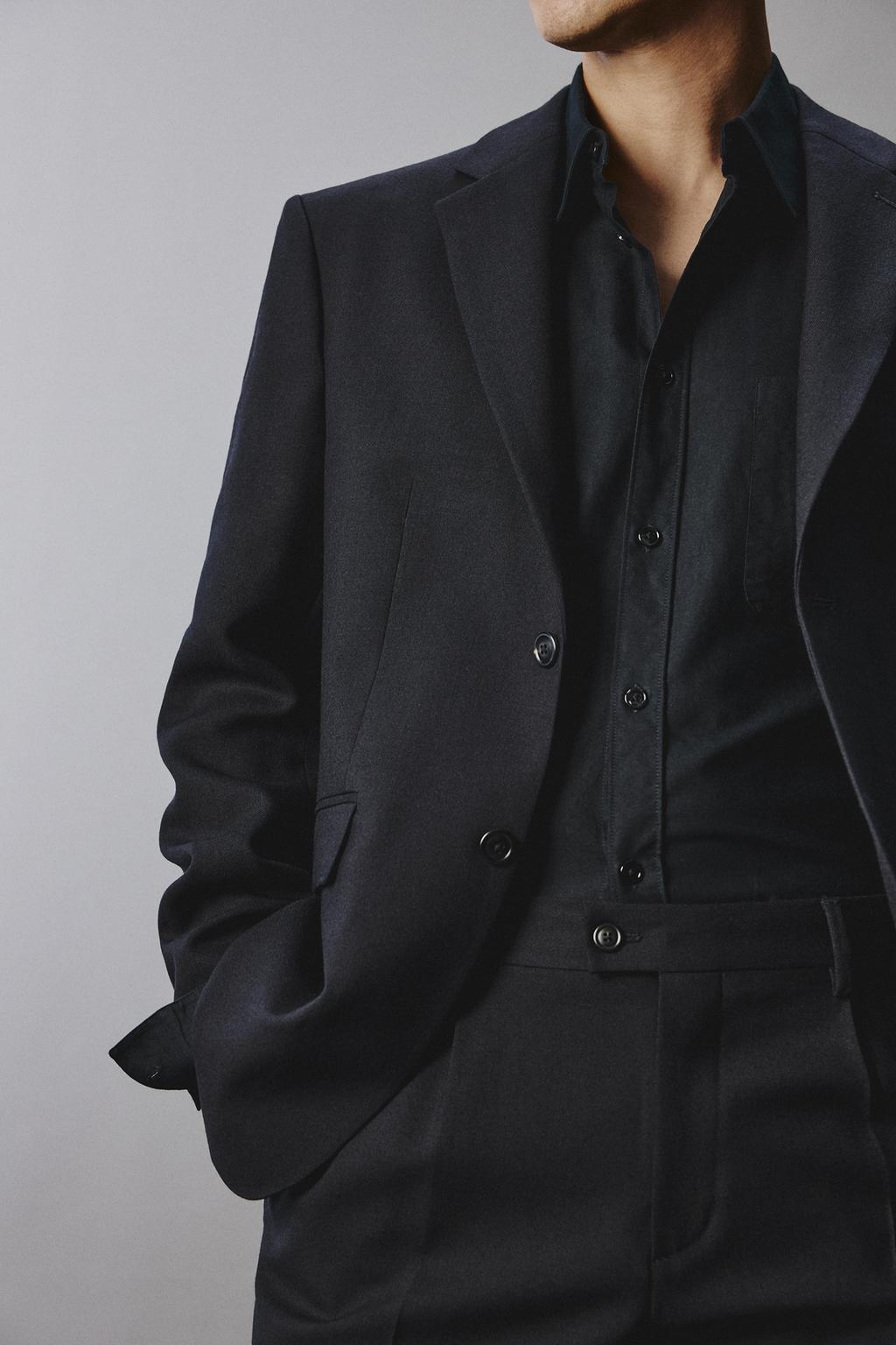 КОСТЮМНЫЙ БЛЕЙЗЕР ИЗ 100% ШЕРСТИ ORIGINS