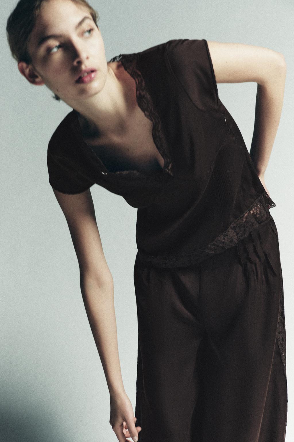 ТОП ИЗ 100% ЛИОЦЕЛЛА С КРУЖЕВОМ