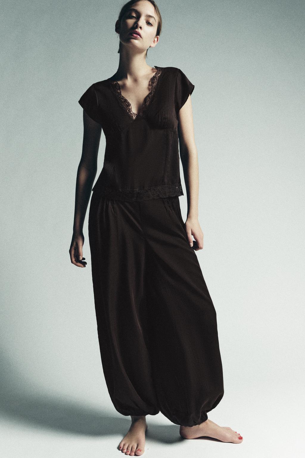 ТОП ИЗ 100% ЛИОЦЕЛЛА С КРУЖЕВОМ