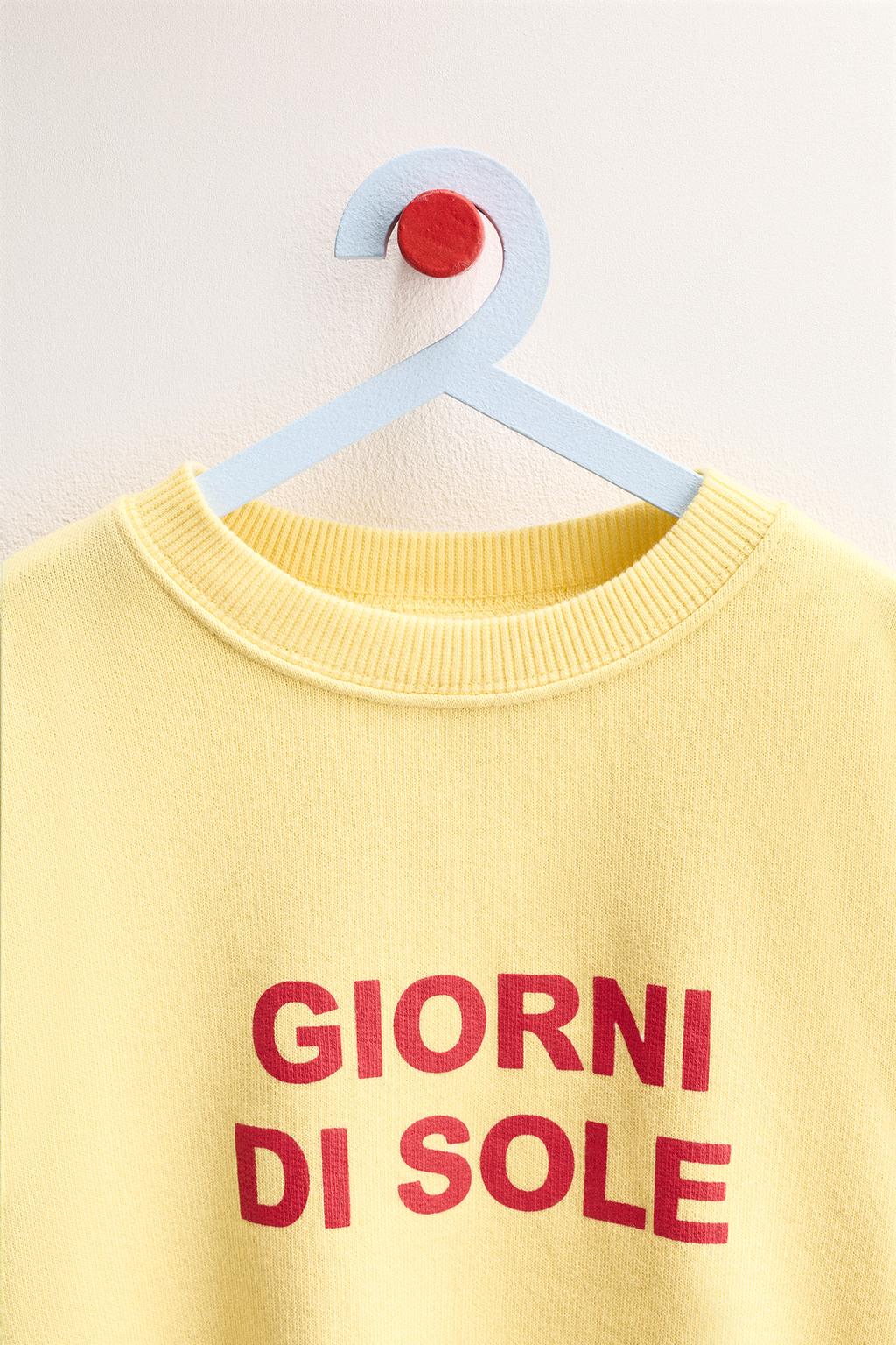 ТОЛСТОВКА ZARA TIMELESS С НАДПИСЬЮ