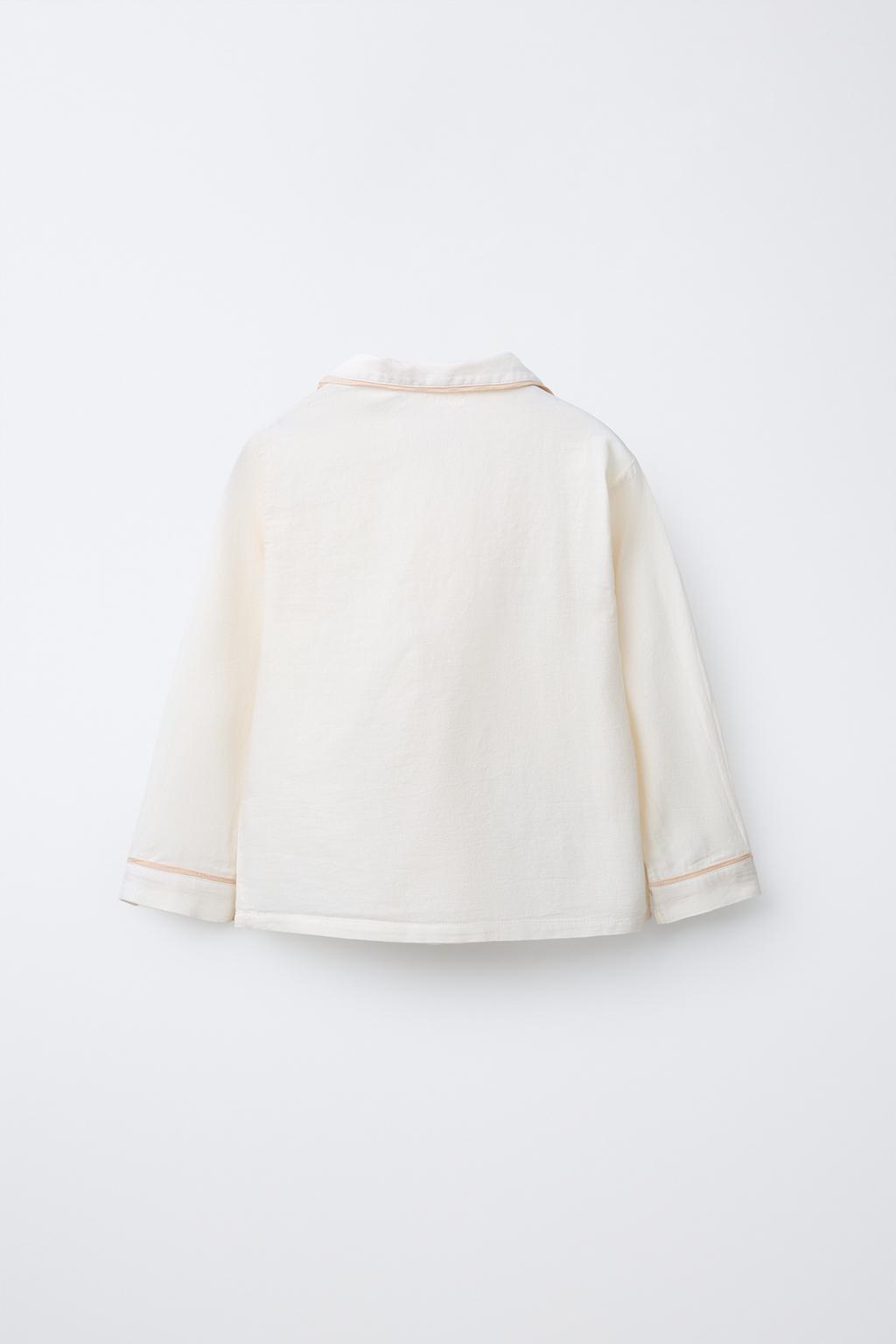 2-6 ЛЕТ/ПИЖАМА С КОНТРАСТНОЙ ОТДЕЛКОЙ