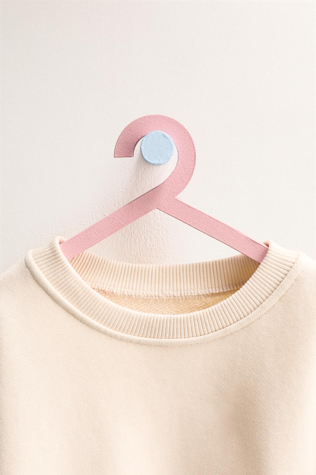 ZARA TIMELESS - ОДНОТОННАЯ ТОЛСТОВКА