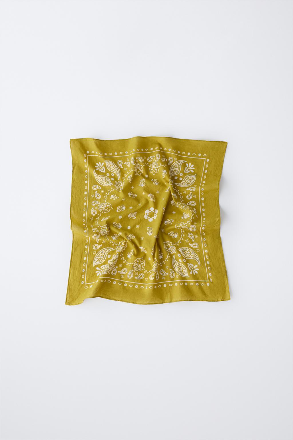 БАНДАНА С ПРИНТОМ ПЕЙСЛИ