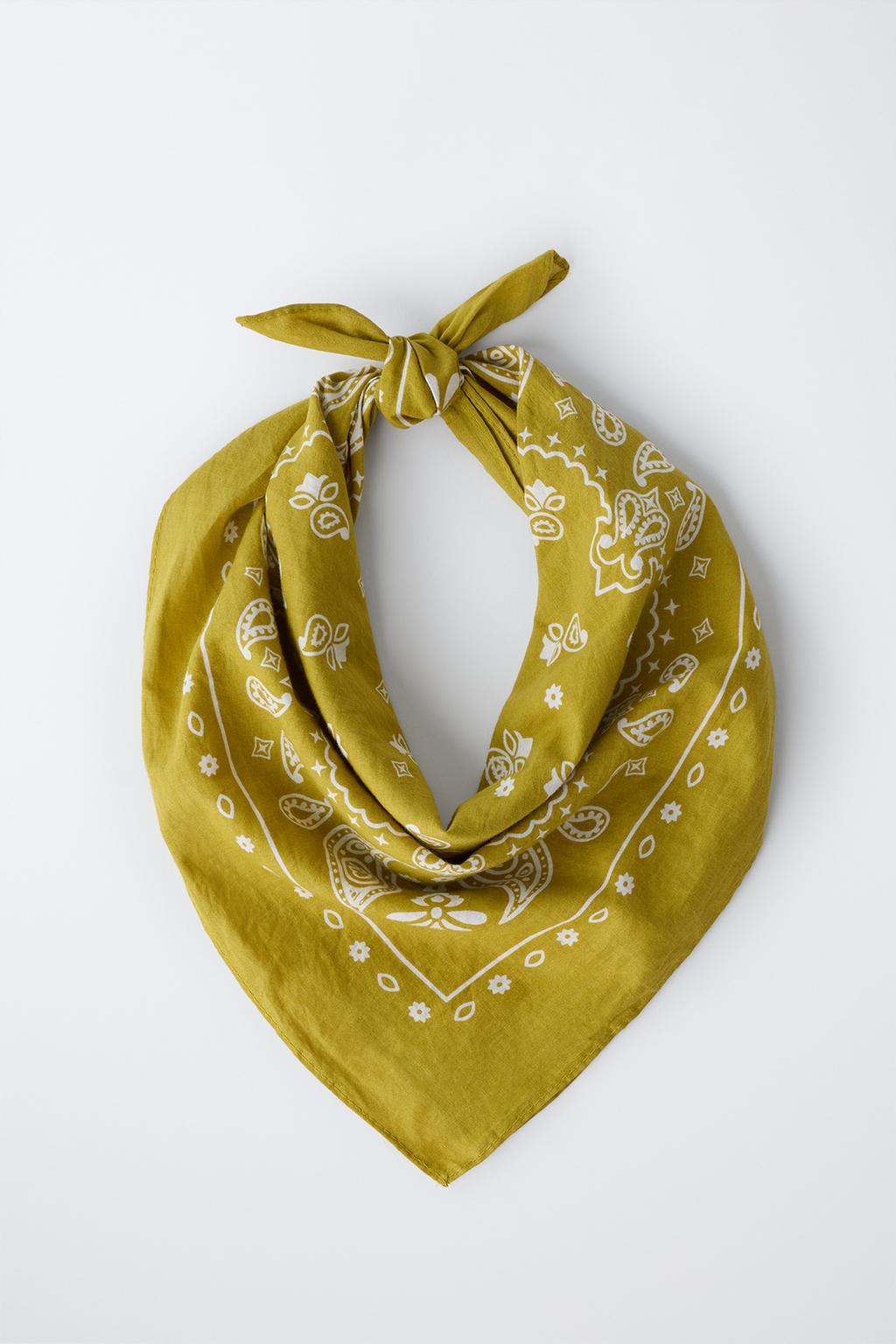 БАНДАНА С ПРИНТОМ ПЕЙСЛИ