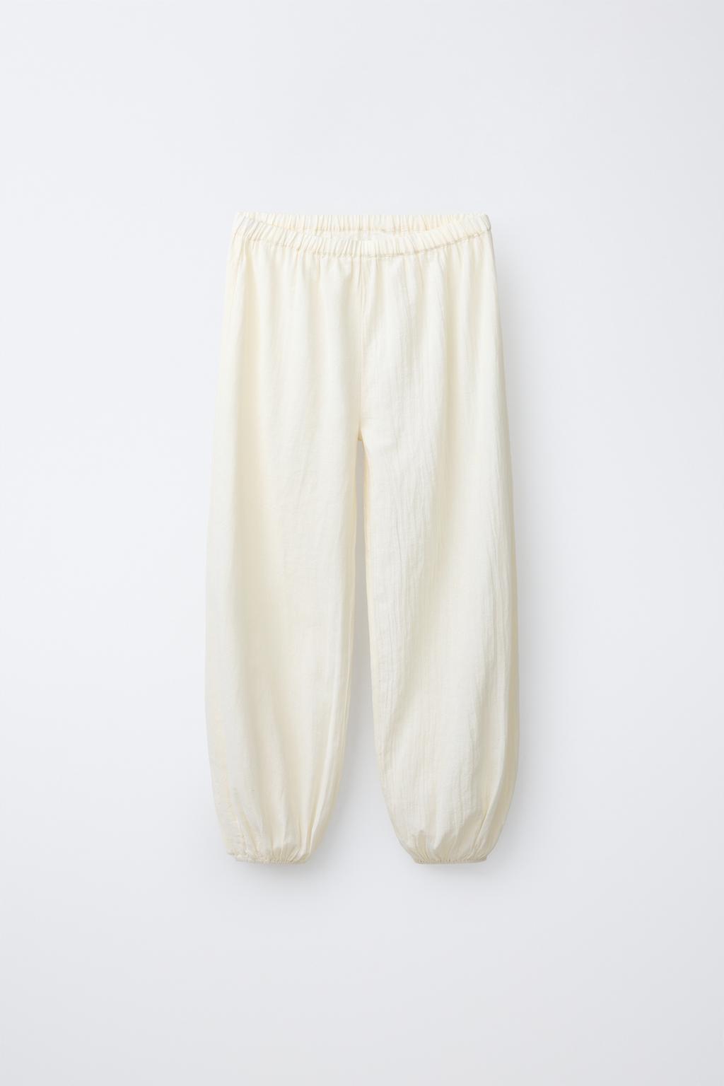 6-14 ЛЕТ/ПИЖАМА С ВЫШИТЫМИ ЦВЕТАМИ