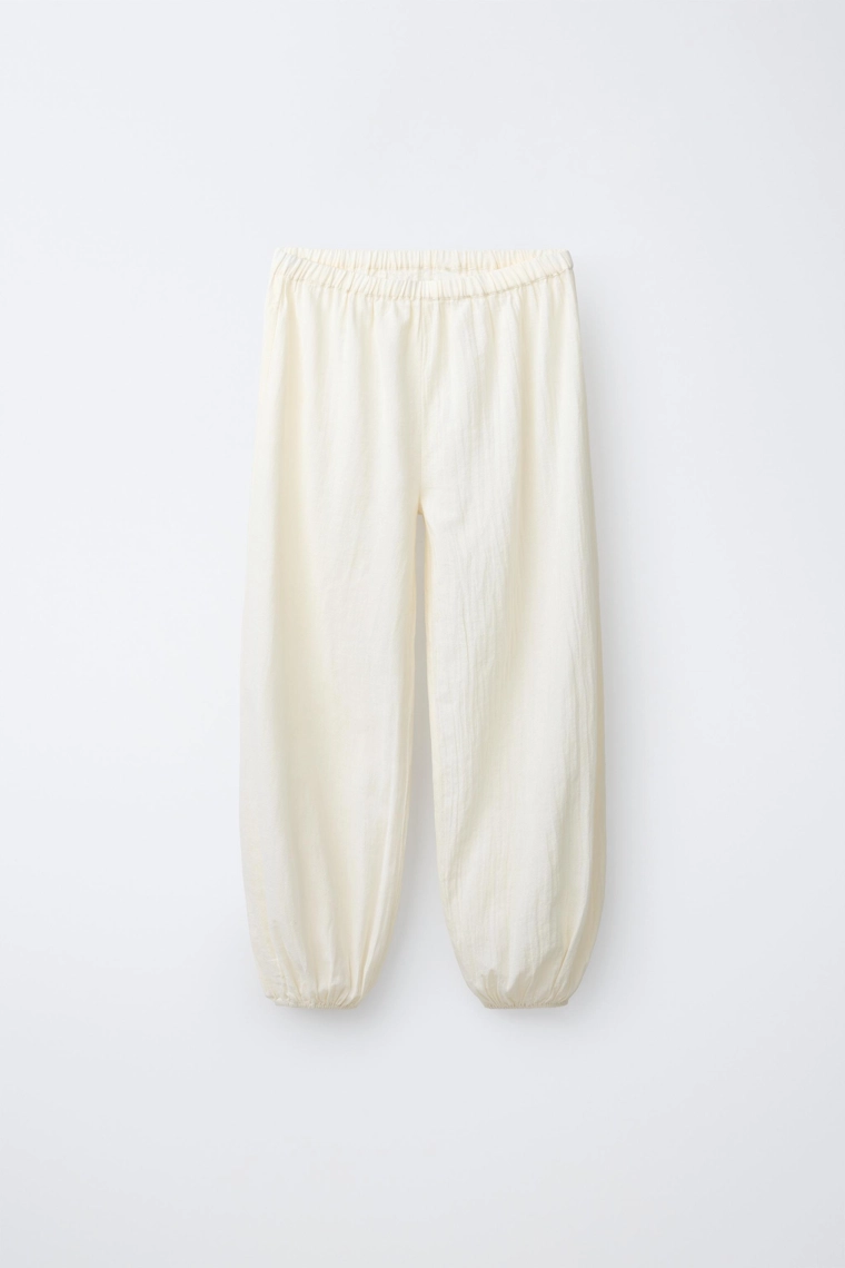 6-14 ЛЕТ/ПИЖАМА С ВЫШИТЫМИ ЦВЕТАМИ