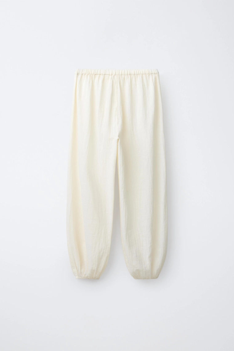 6-14 ЛЕТ/ПИЖАМА С ВЫШИТЫМИ ЦВЕТАМИ