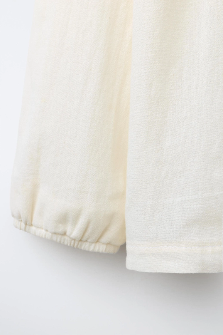 6-14 ЛЕТ/ПИЖАМА С ВЫШИТЫМИ ЦВЕТАМИ