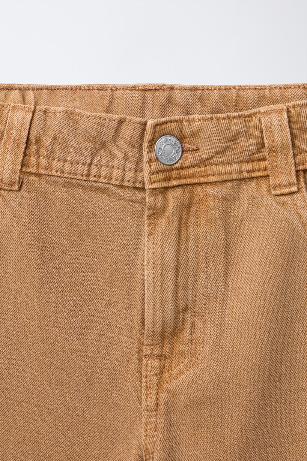 ХОЛЩОВЫЕ БРЮКИ ПРЯМОГО КРОЯ