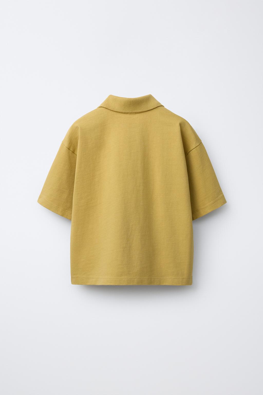 ОДНОТОННОЕ ПОЛО ИЗ ФЕЛЬПЫ