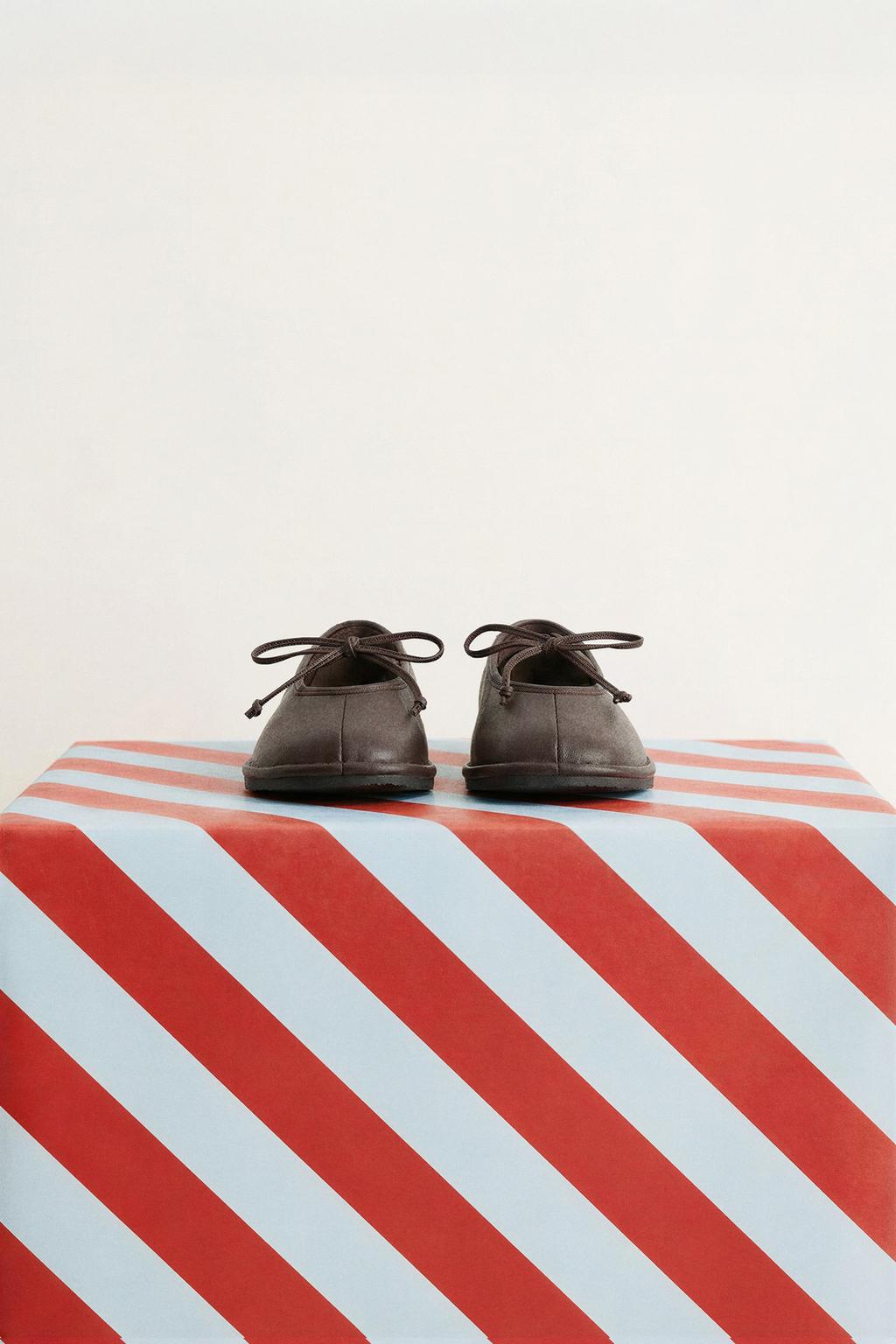 КОЖАНЫЕ БАЛЕТКИ