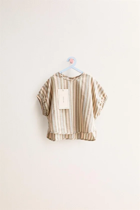 ZARA TIMELESS — БЛУЗА В ПОЛОСКУ