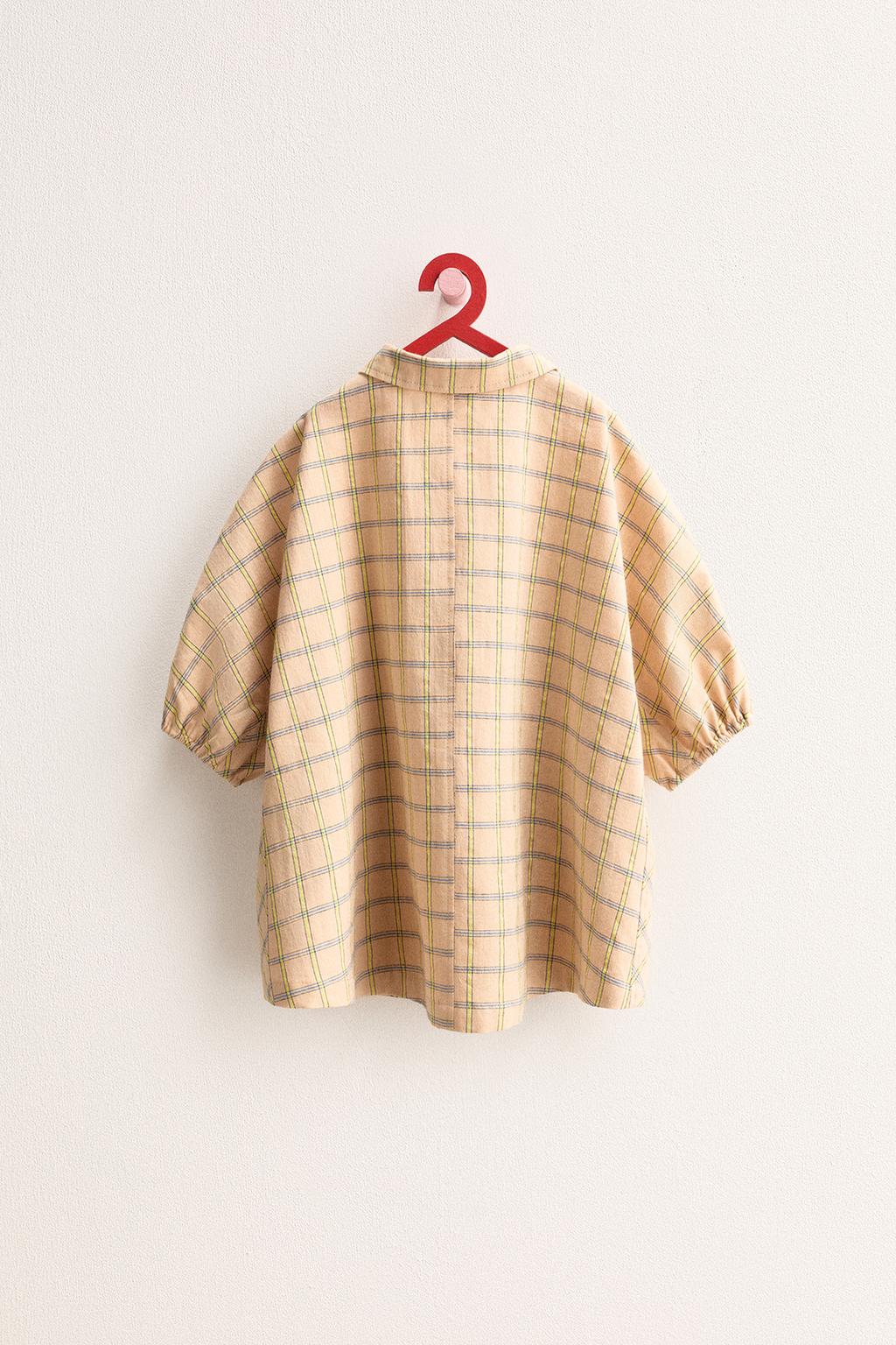 ZARA TIMELESS — ПЛАТЬЕ-РУБАШКА В КЛЕТКУ