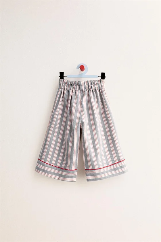 ZARA TIMELESS - БРЮКИ WIDE LEG В ПОЛОСКУ
