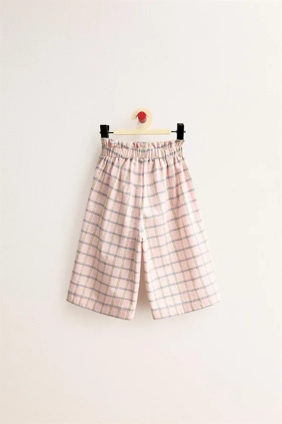 ZARA TIMELESS - БРЮКИ WIDE LEG В КЛЕТКУ