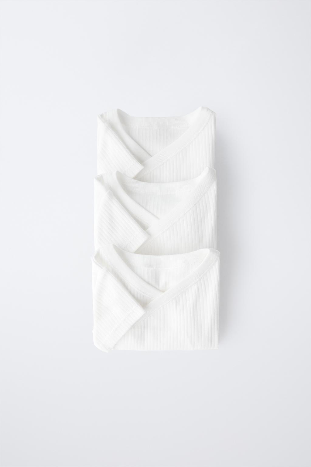 НАБОР ИЗ ТРЕХ БОДИ-КИМОНО С КОРОТКИМИ РУКАВАМИ