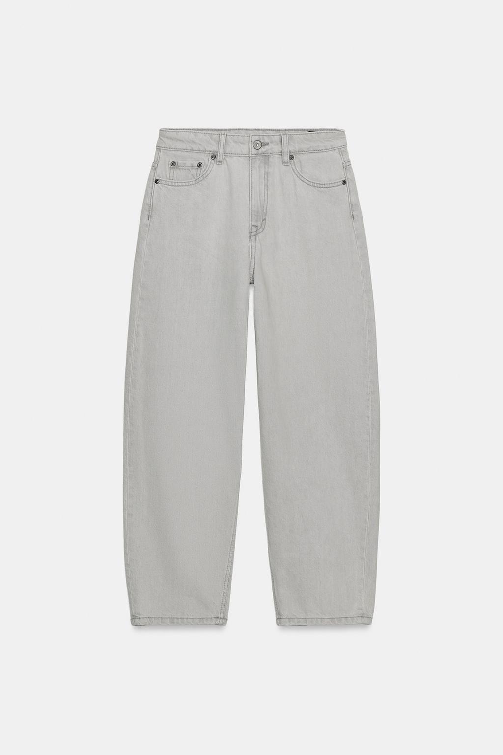 ЗАУЖЕННЫЕ ДЖИНСЫ СО СРЕДНЕЙ ПОСАДКОЙ — ZW COLLECTION