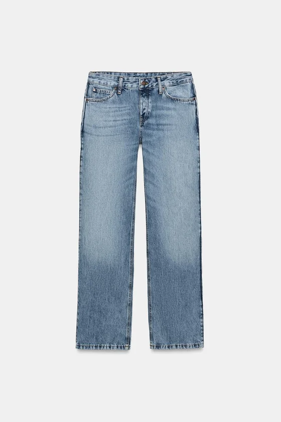 ДЖИНСЫ BOOTCUT С НИЗКОЙ ПОСАДКОЙ — ZW COLLECTION