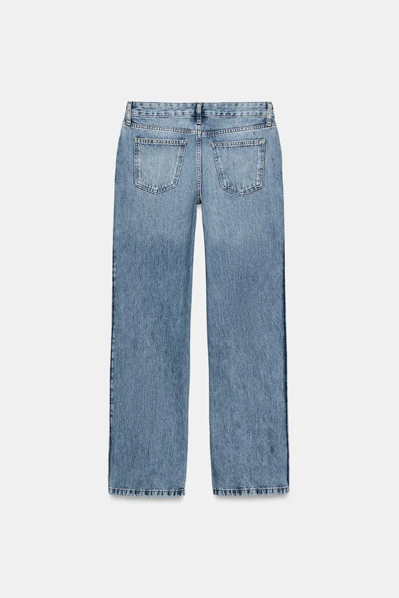 ДЖИНСЫ BOOTCUT С НИЗКОЙ ПОСАДКОЙ — ZW COLLECTION