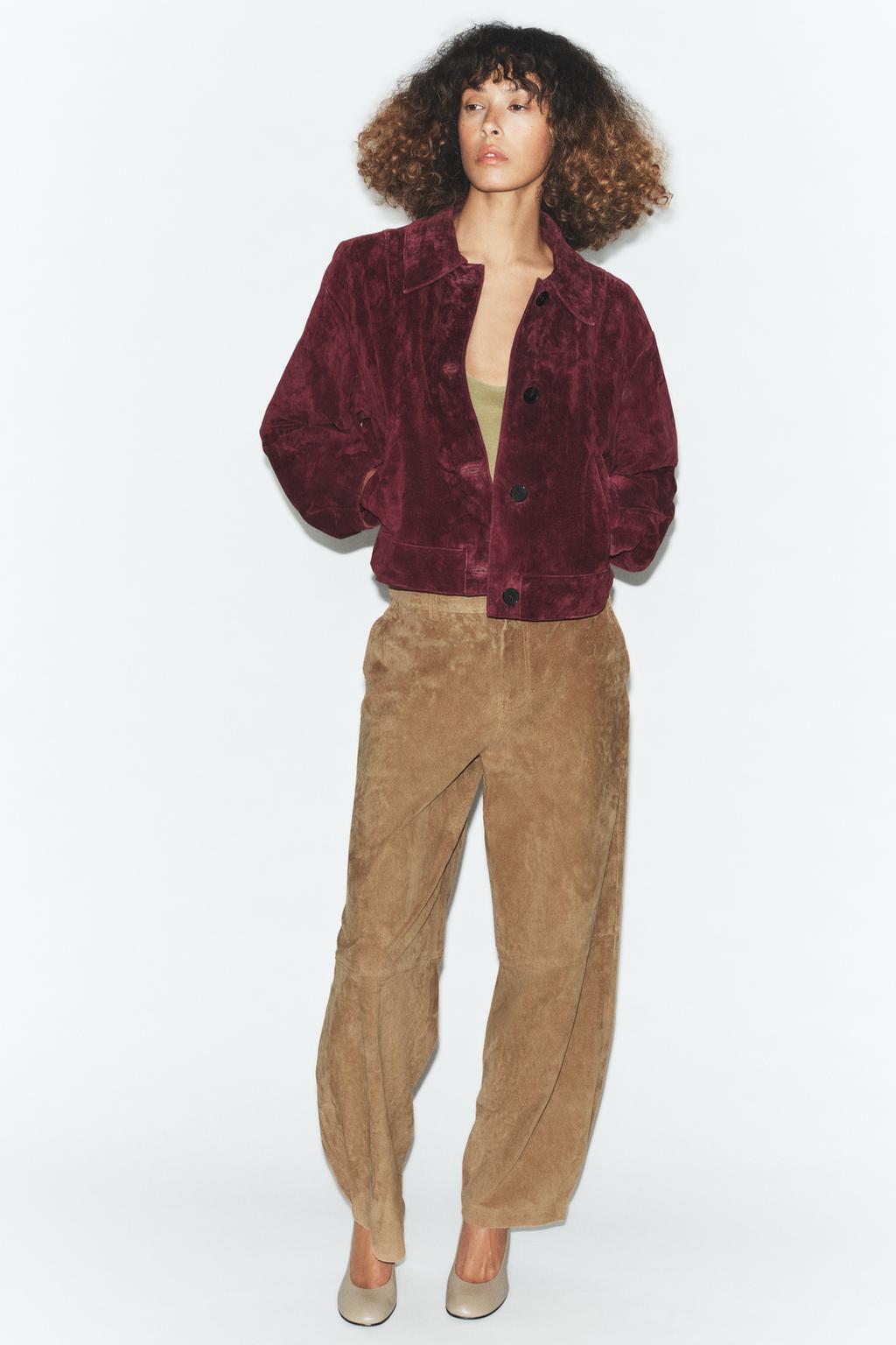 ЗАМШЕВАЯ КУРТКА — 100% КОЖА