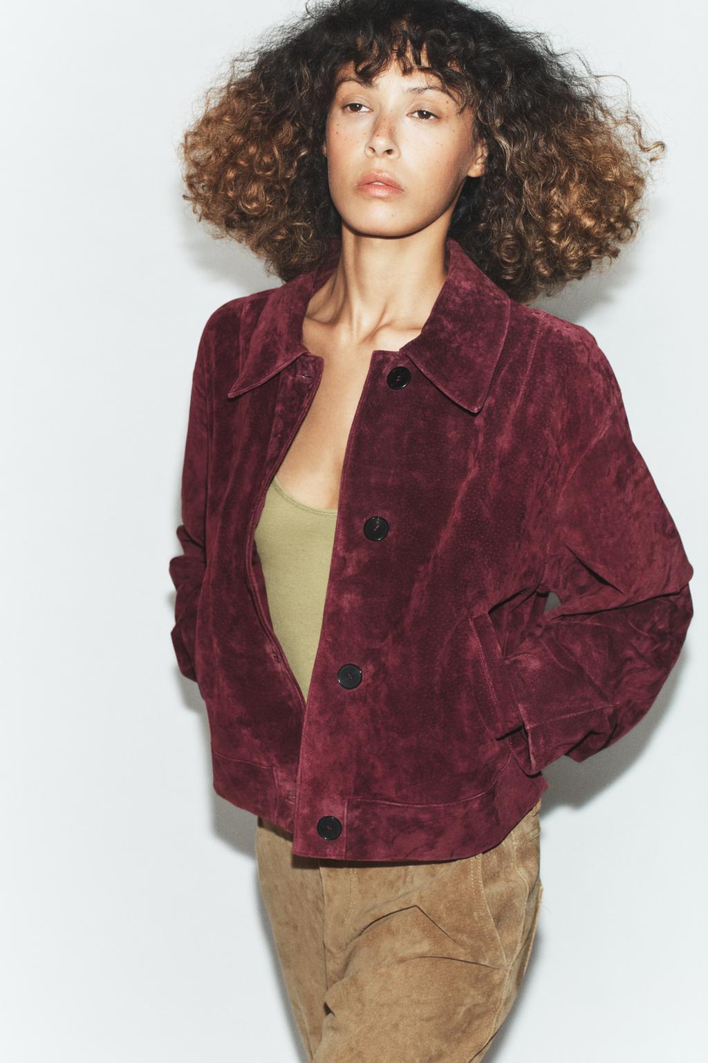 ЗАМШЕВАЯ КУРТКА — 100% КОЖА