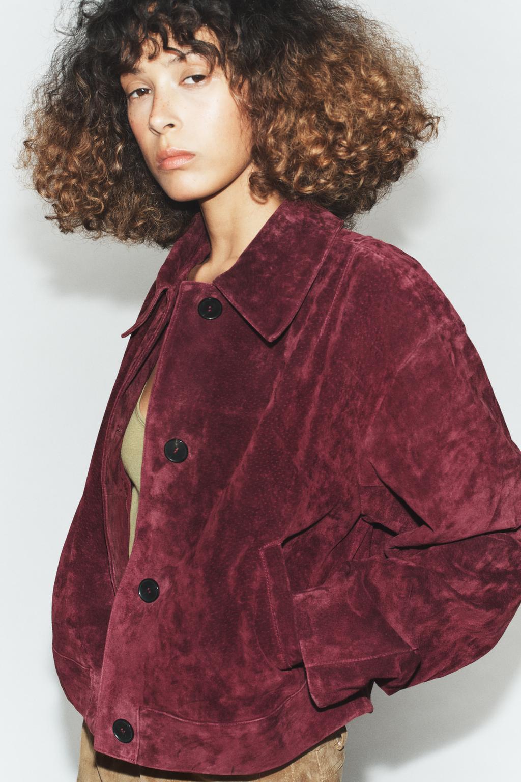 ЗАМШЕВАЯ КУРТКА — 100% КОЖА