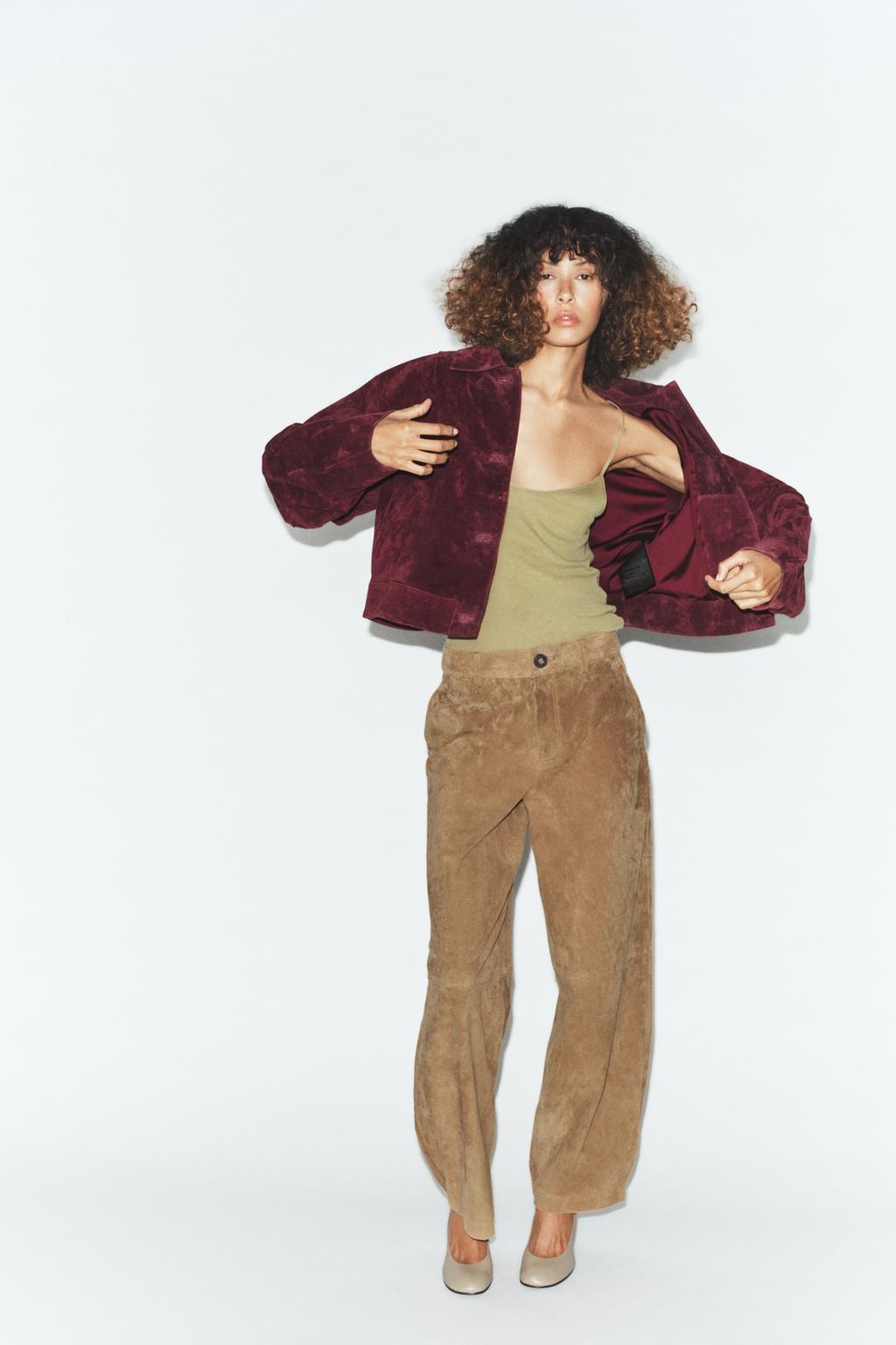 ЗАМШЕВАЯ КУРТКА — 100% КОЖА