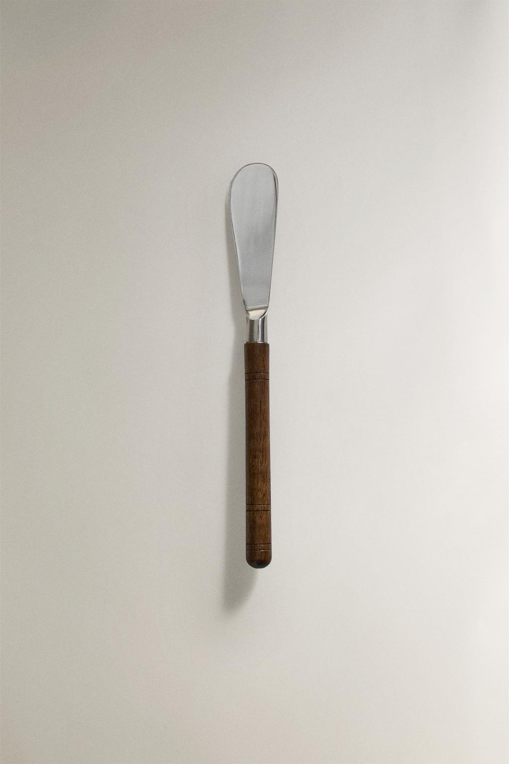 Масляный нож с ручкой из манго