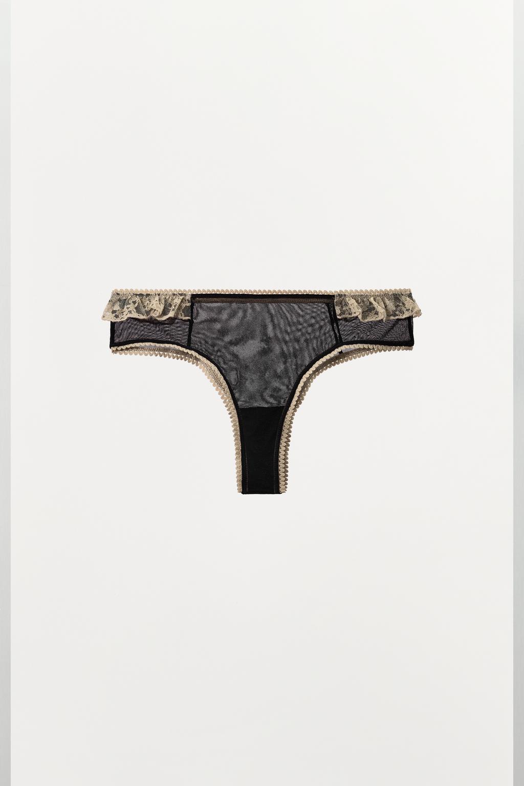 ТРУСЫ ИЗ СЕТКИ С КРУЖЕВОМ