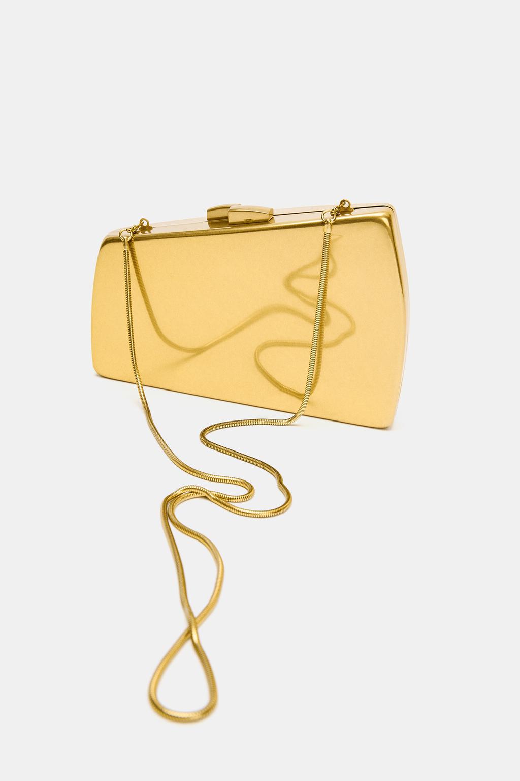 Металлическая мини-сумочка