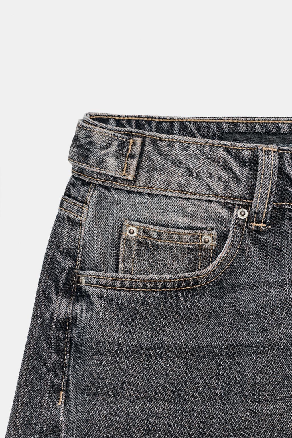 ДЖИНСЫ Z1975 WIDE LEG СО СРЕДНЕЙ ПОСАДКОЙ И ШВАМИ