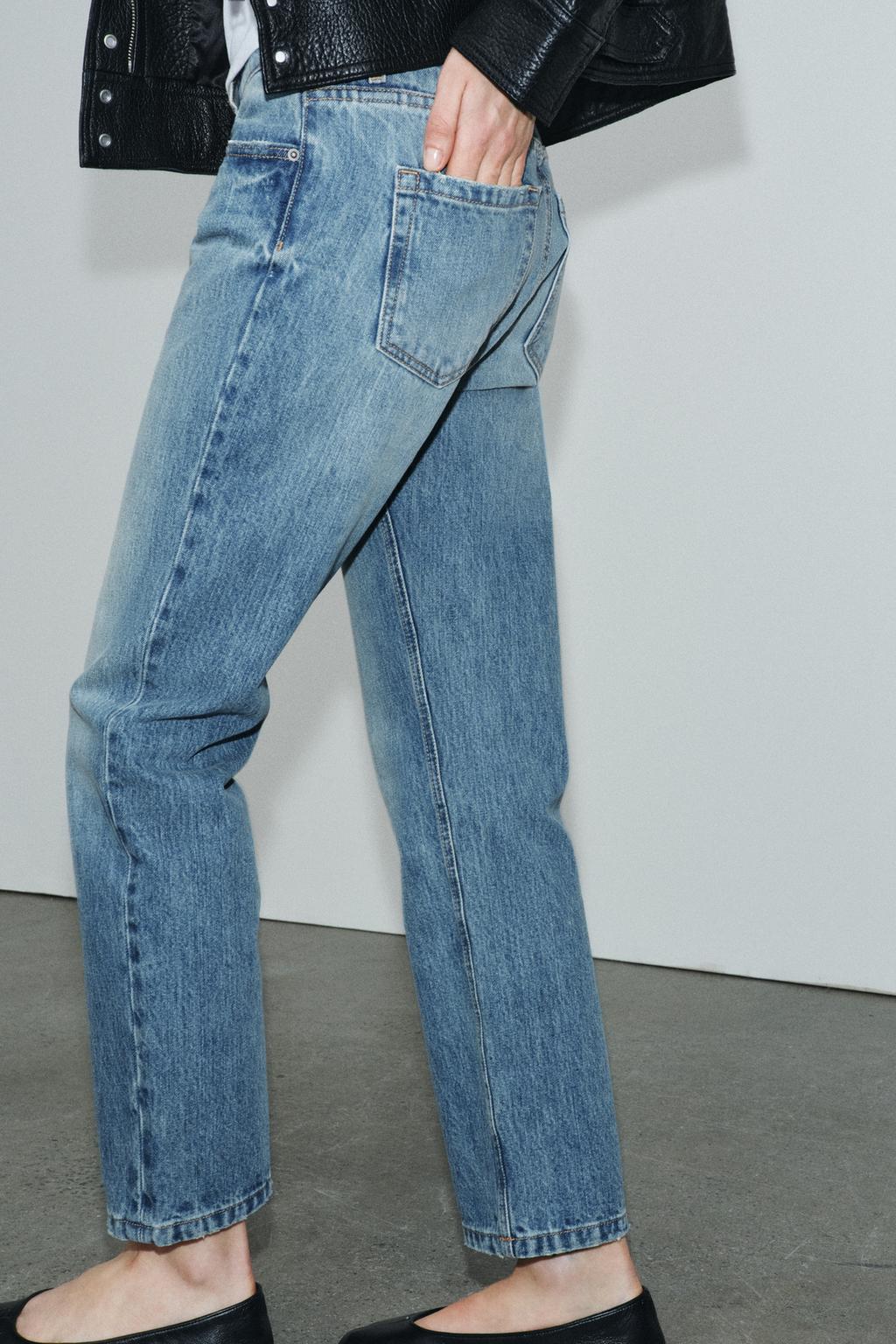 ДЖИНСЫ ZW COLLECTION CIGARETTE СО СРЕДНЕЙ ПОСАДКОЙ