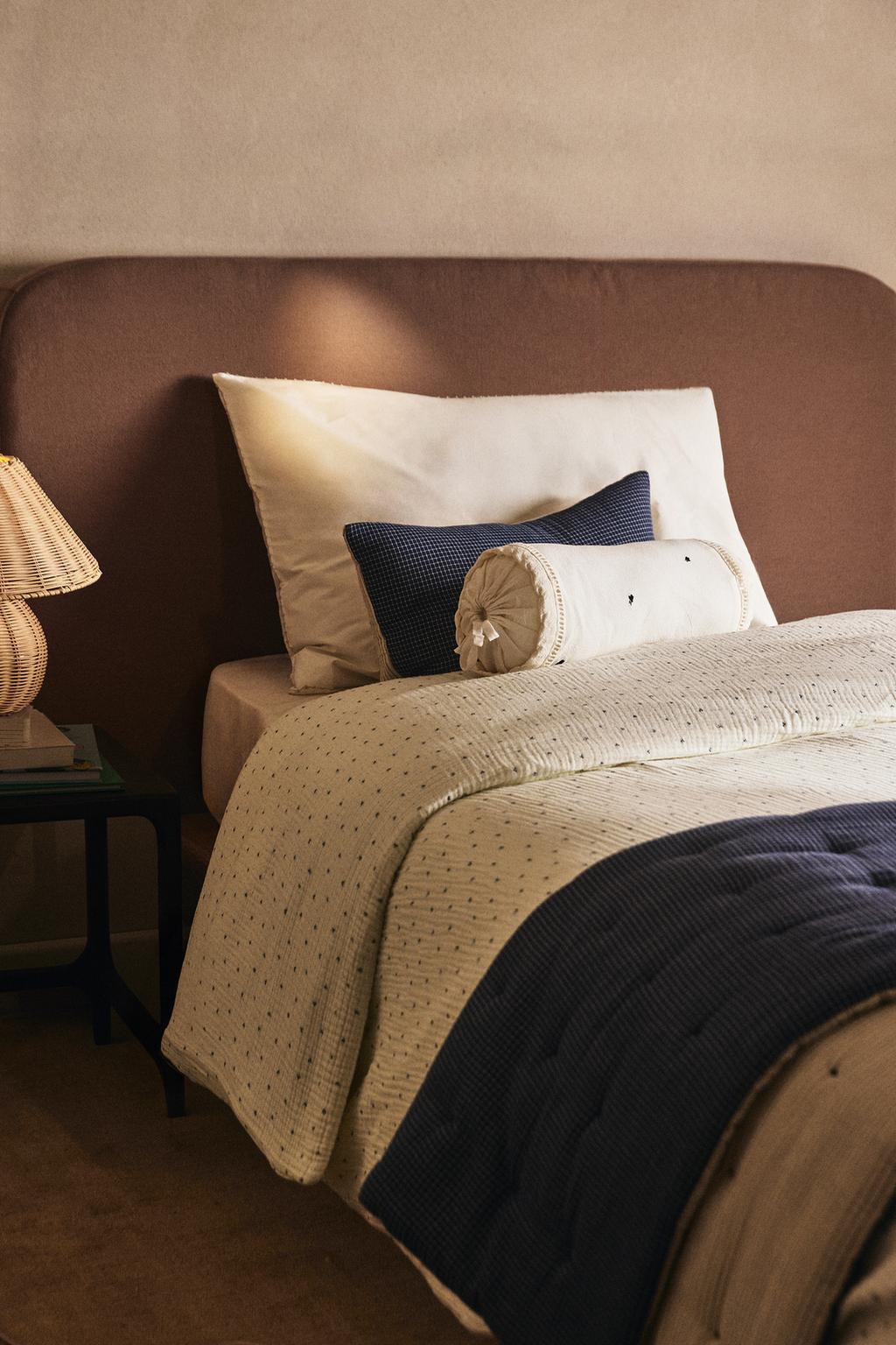 Детское одеяло с изображением кролика из хлопка