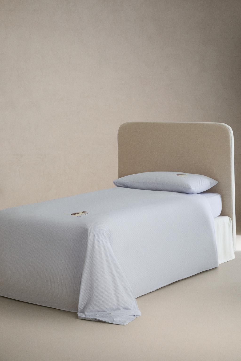 Детское одеяло с изображением кролика из хлопка