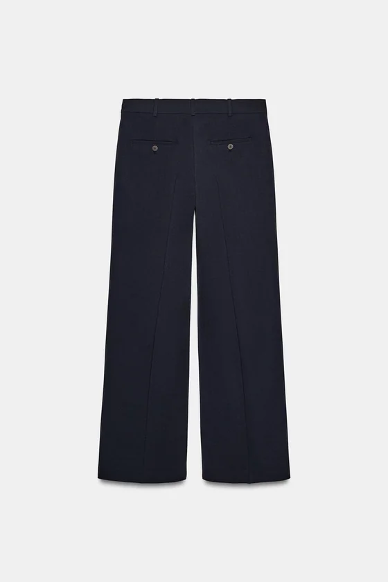 ШИРОКИЕ БРЮКИ С ЗАЩИПАМИ — ZW COLLECTION