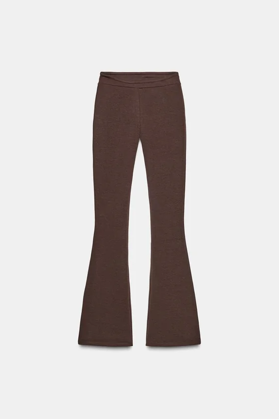 БРЮКИ FLARED ИЗ ИНТЕРЛОКА