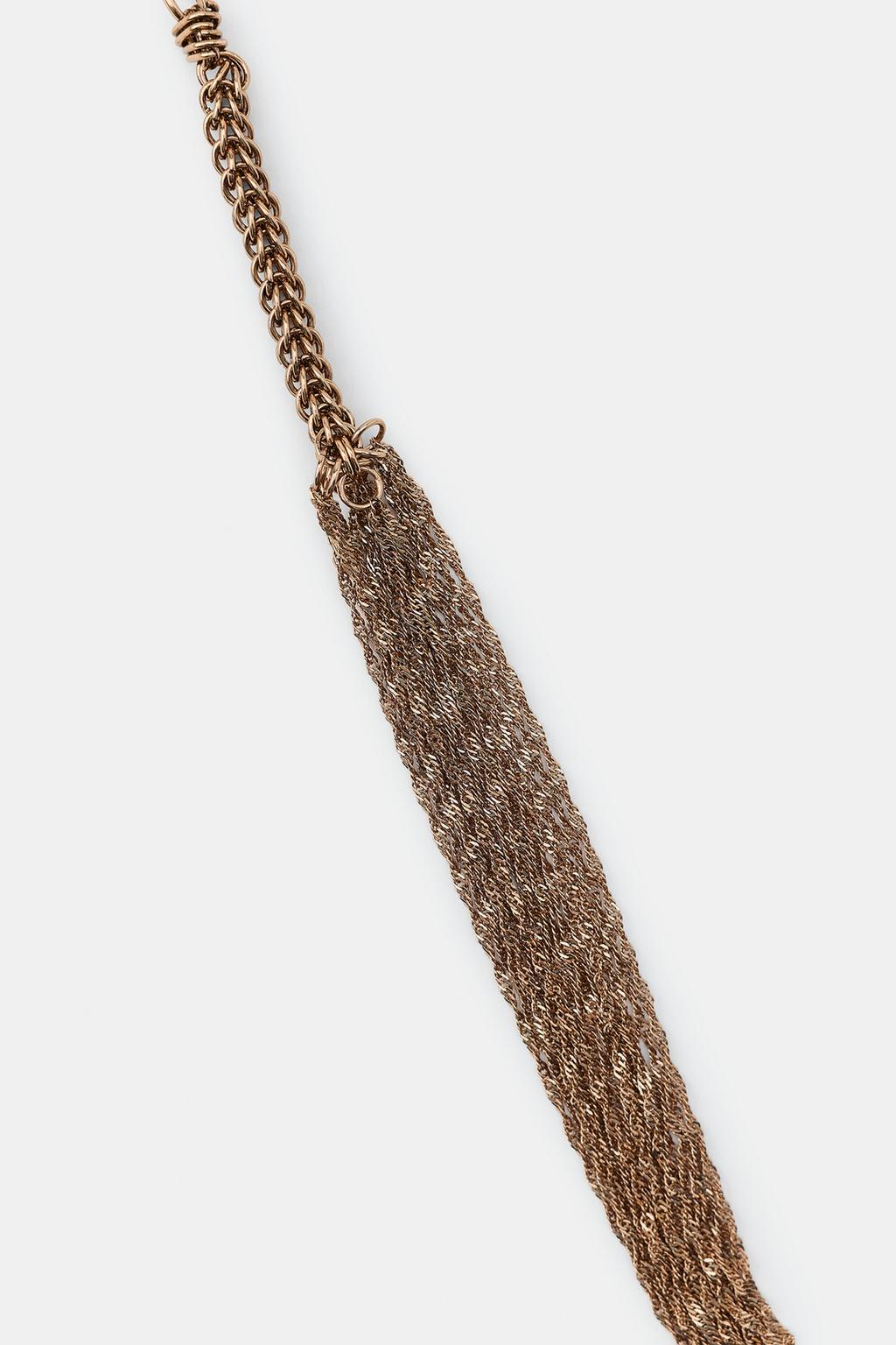 ДЛИННОЕ ДВОЙНОЕ ЦЕПНОЕ ОЖЕРЕЛЬЕ