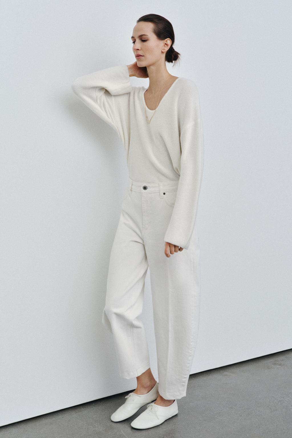 ДЖИНСЫ ZW COLLECTION BARREL С ВЫСОКОЙ ПОСАДКОЙ