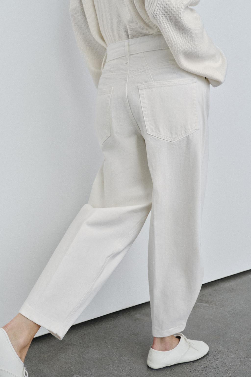 ДЖИНСЫ ZW COLLECTION BARREL С ВЫСОКОЙ ПОСАДКОЙ