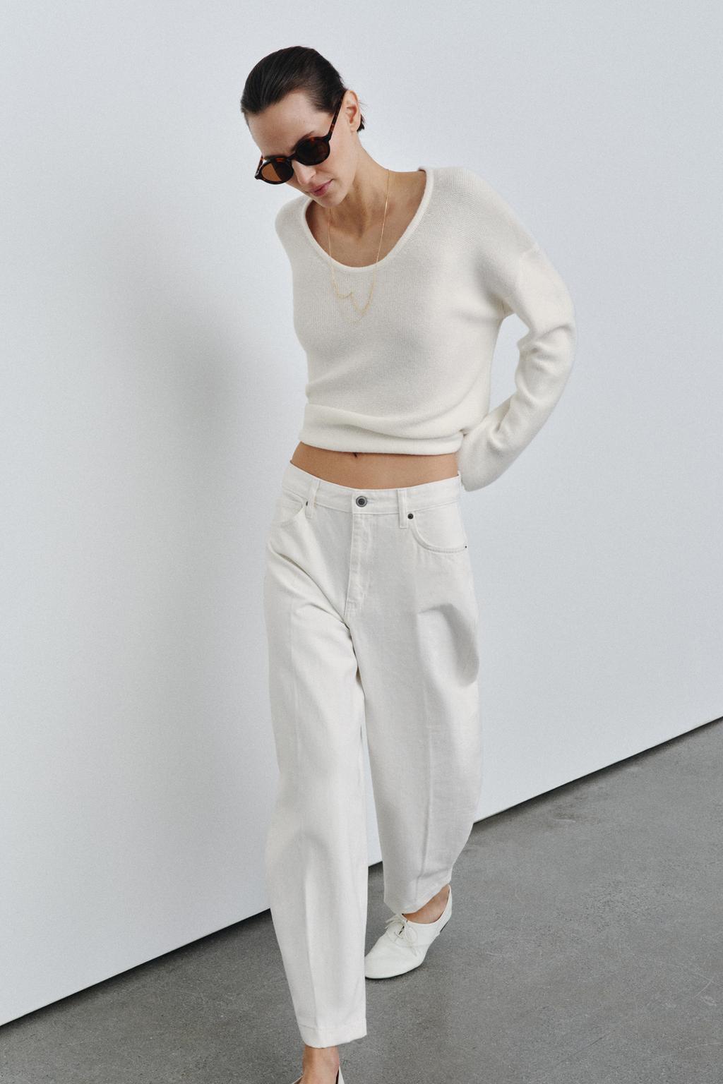 ДЖИНСЫ ZW COLLECTION BARREL С ВЫСОКОЙ ПОСАДКОЙ