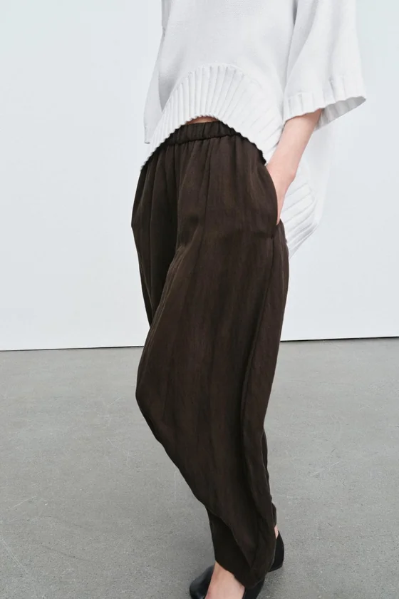 БРЮКИ BARREL — ZW COLLECTION