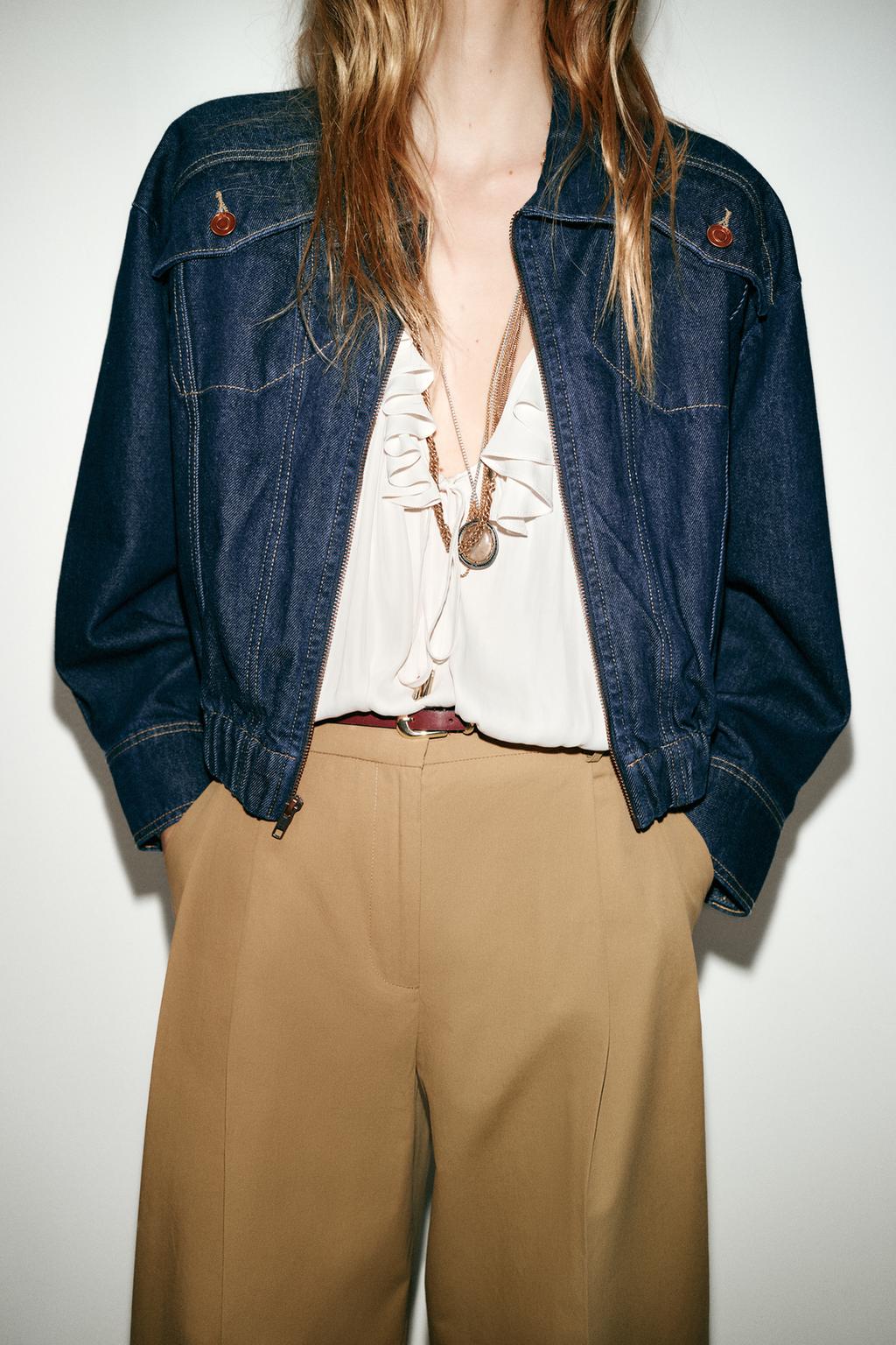 БРЮКИ С ЗАЩИПАМИ И РЕМНЕМ