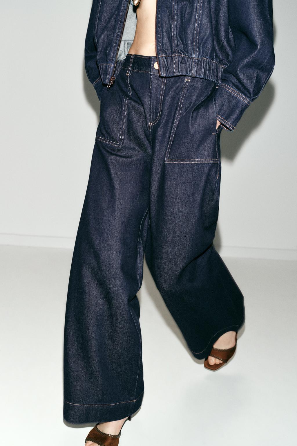 ДЖИНСЫ Z1975 WIDE LEG СО СРЕДНЕЙ ПОСАДКОЙ