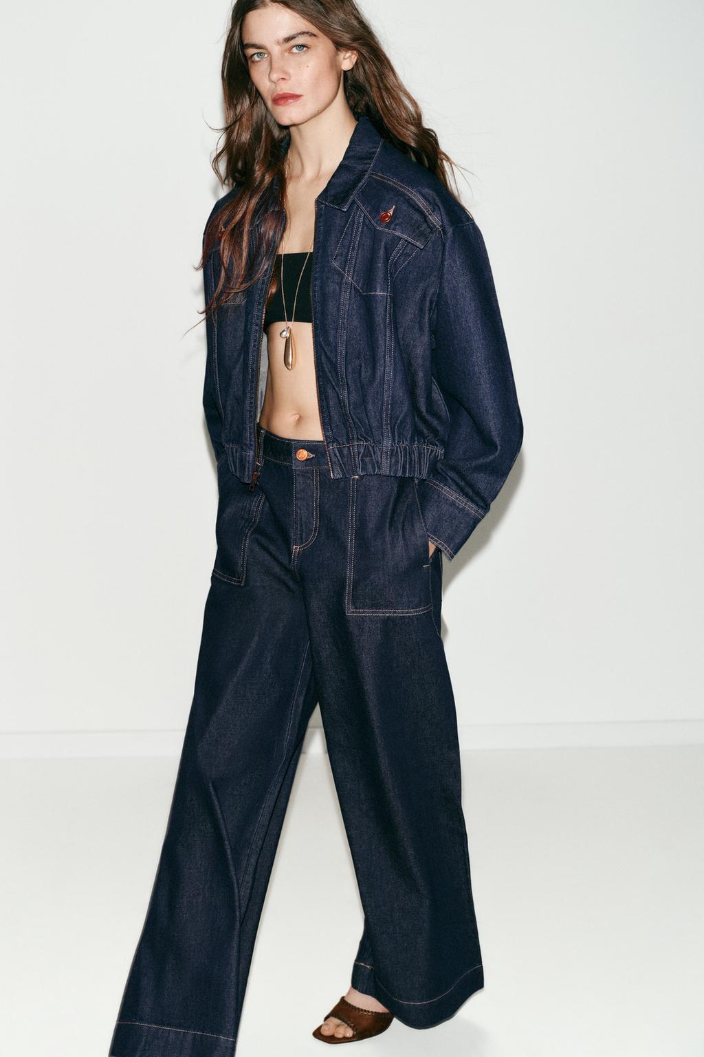 ДЖИНСЫ Z1975 WIDE LEG СО СРЕДНЕЙ ПОСАДКОЙ